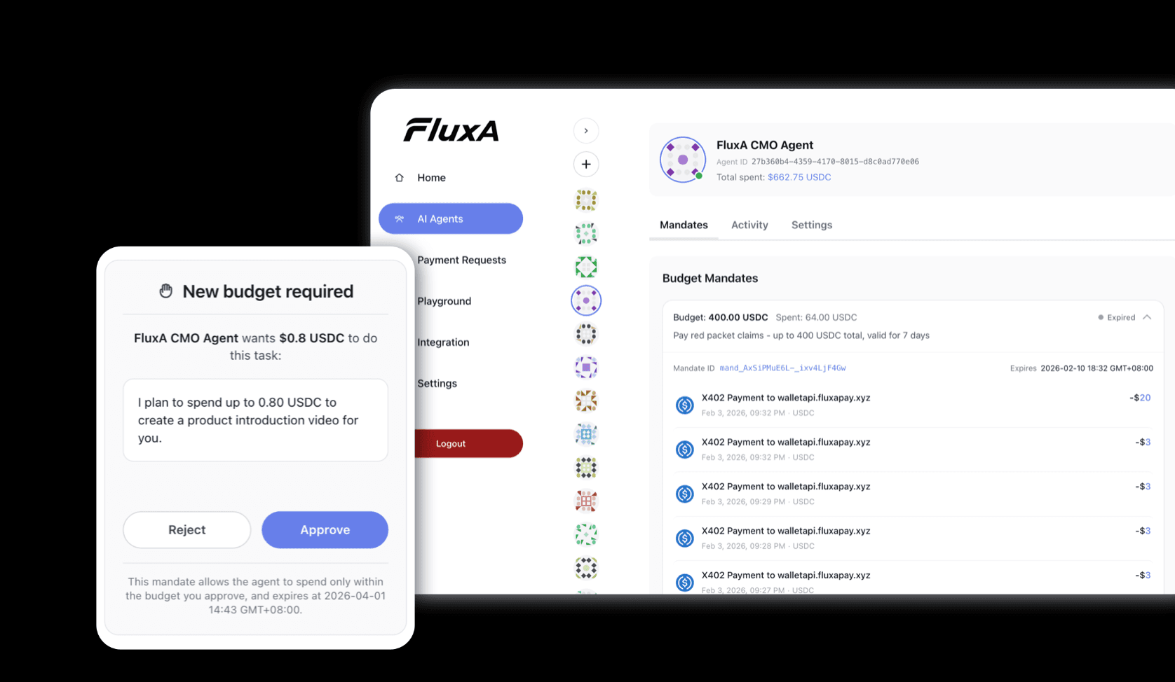 FluxA Agent Wallet Community Launch